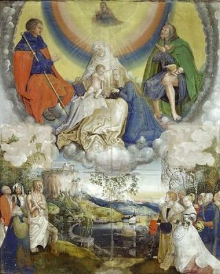 Saint Anne with the Virgin and Child, Saint James the Great and Saint Roch