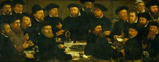 Meal of Eighteen Amsterdam Schutters of Rot L