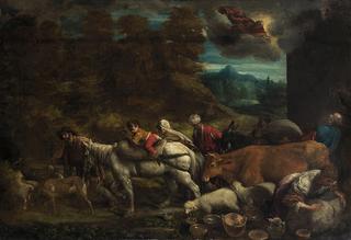 Departure of Abraham into the Promised Land