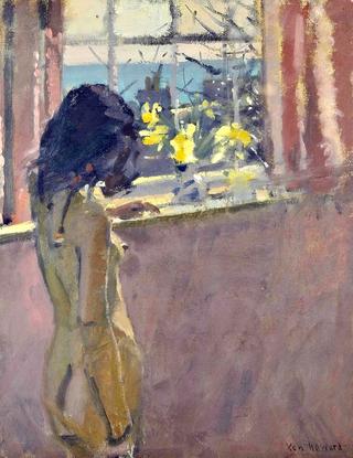 Sarah and the Spring Daffodils