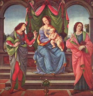 Mary and Child with Saint Sebastian and John the Evangelist