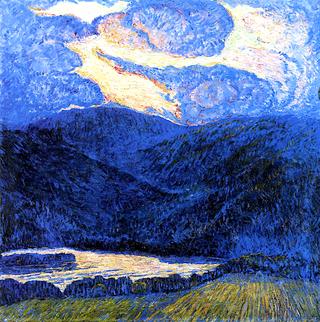 An Evening Mountainscape