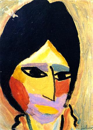 Mystical Head: Raven's Wing II