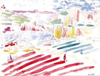 The Port, Collioure, Drying Nets