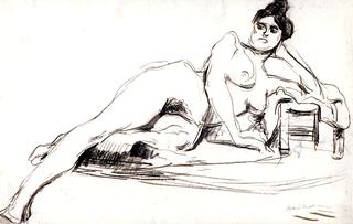 Woman Lying Down