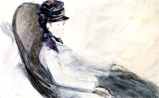 Woman in Blue (study)