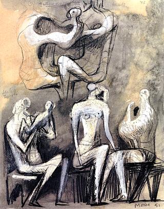 Seated Figures