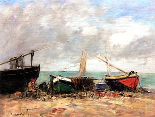 Sailboats, Low Tide