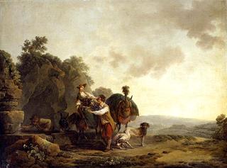 Travellers at a Well