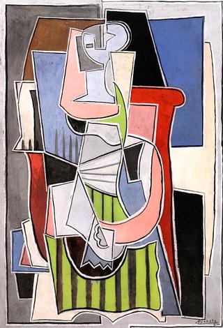 Woman Seated in an Armchair
