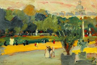 In the Garden of the Luxembourg
