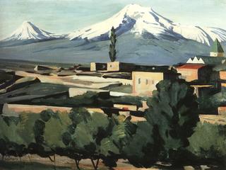 A View of Ararat from Yerevan