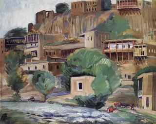 The Banks of the Zangu River near Yerevan