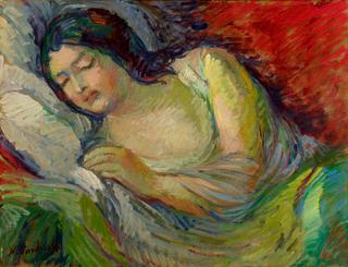 Young Woman Sleeping