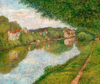 Path by the Loing at Nemours