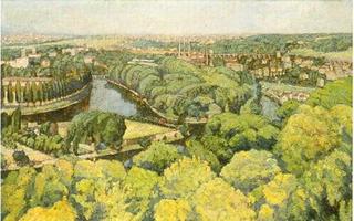 View of Paris from Saint Cloud