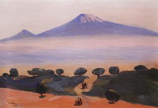 Mount Ararat in the Evening