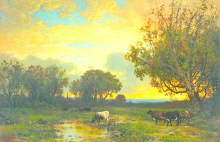 Cows in a Pasture