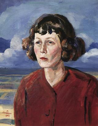 Portrait of Poet Maria Petrovykh