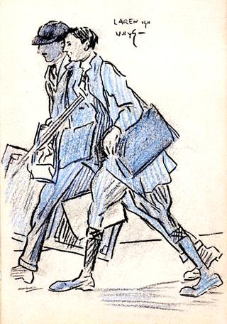 Striding Atists, Laren