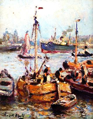 The Harbor of Rotterdam