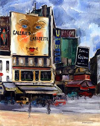 View of Place Blanche, Paris