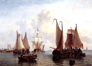 A Busy Day on the Estuary