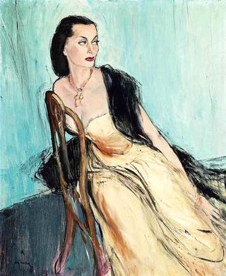 A portrait of Maggy Sarrange