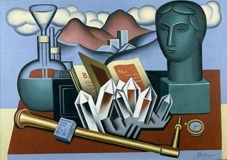 Still LIfe with a Green Head