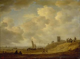 Shore in Egmond-on-See
