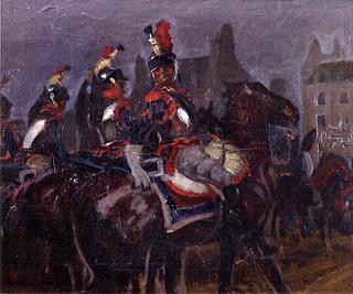 French Cuirassiers, Paris