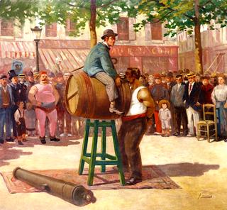 Circus Artists, Montmartre, Paris