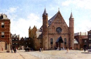 October Morning: The Ridderzaal in The Hague