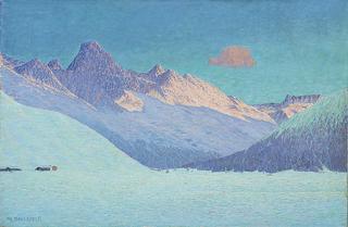 Winter Evening in Davos