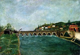 View of Post de Sèvres and of Saint-Cloud