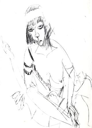 坐姿舞者（Erna）