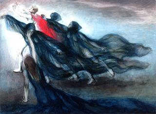 Group of Dancers in a Scene from
