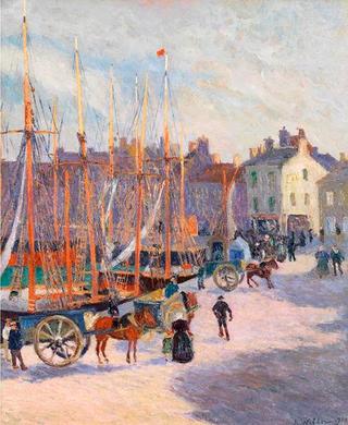 The Busy Port  of Andterne