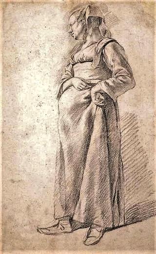Standing Peasant Woman