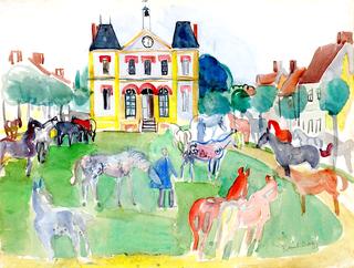 La Queue-les-Yvelines, the Horse Market
