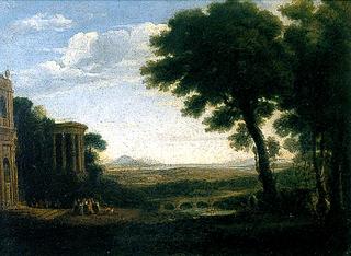 Landscape (after Claude Lorrain)