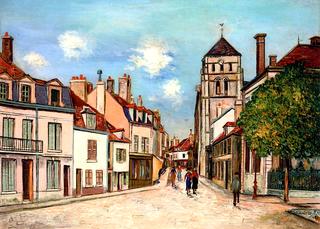 Cosne, Église et rue Saint-Jacques