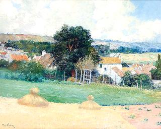 Village near the Seine