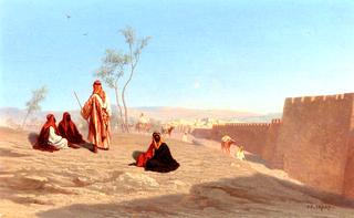 Outside the City Walls, Jerusalem