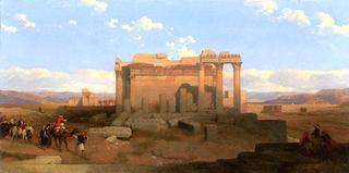 The Ruins of the Smaller Temple at Baalbec
