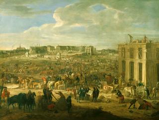 Construction of the Château de Versailles