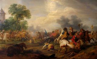 Reitertreffen zwischen Kaiserlichen und Schweden