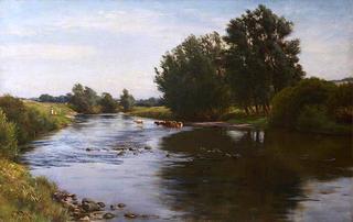 River Tyne near East Linton