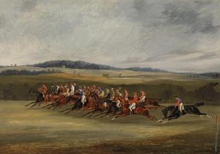 The Start of the 1849 Derby