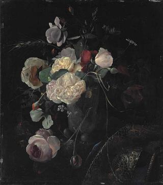 Roses in a Vase